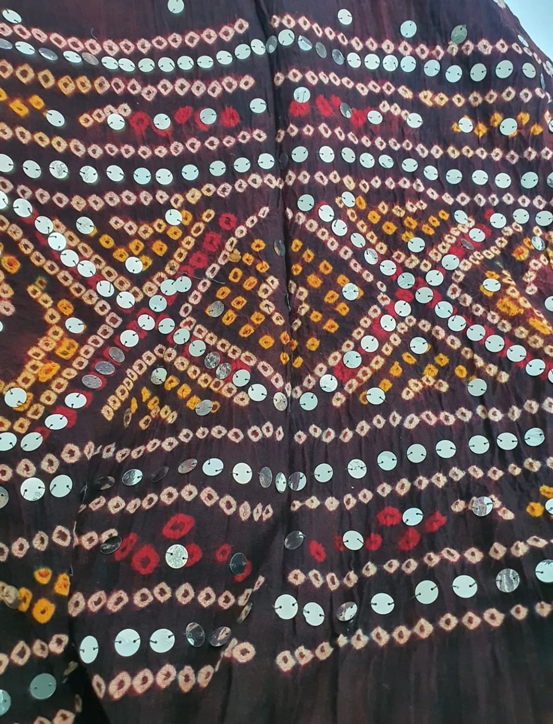 인도 스팽글 양면 커버 상품이미지5