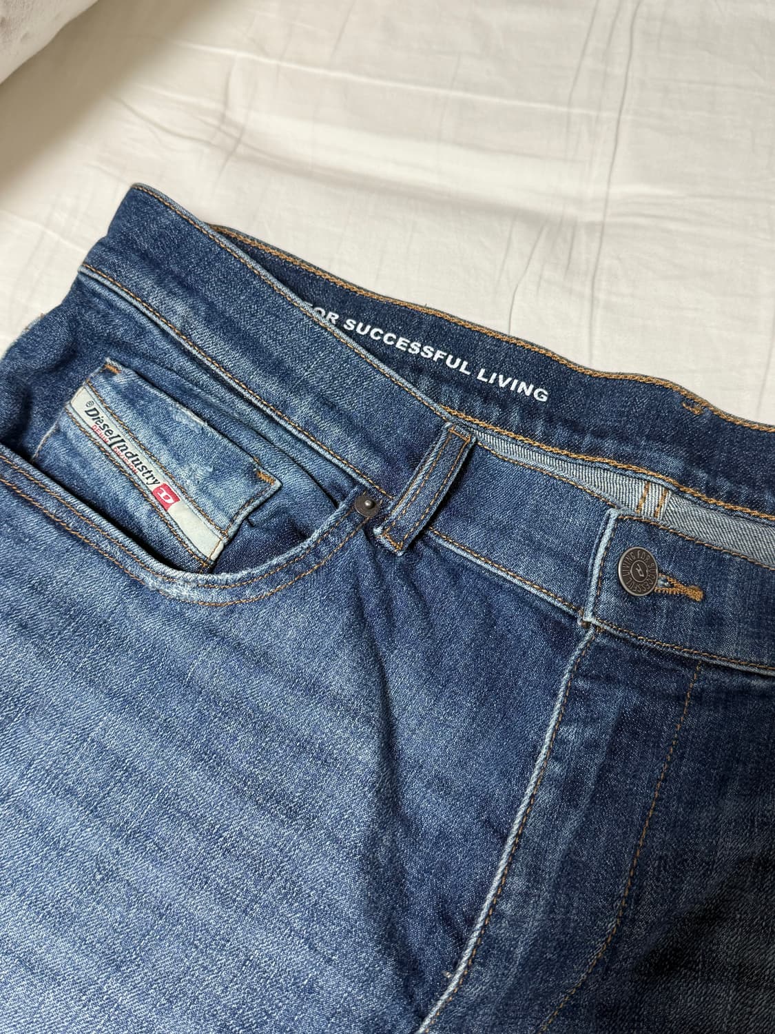 디젤 남자 스트럭트 슬림 핏 청바지 데님팬츠 진 01 상품이미지5