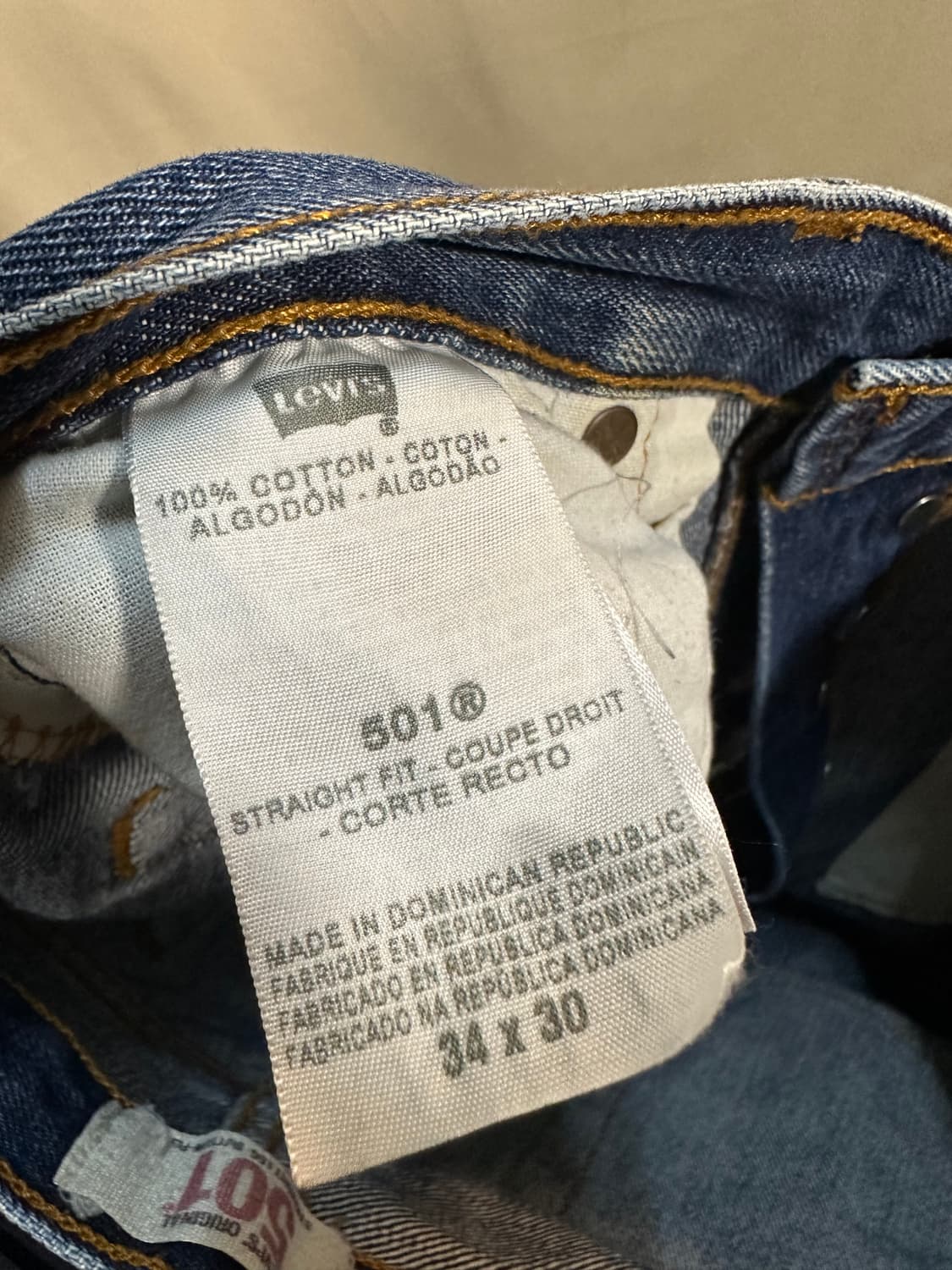 리바이스 501 스트레이트 처분  상품이미지6