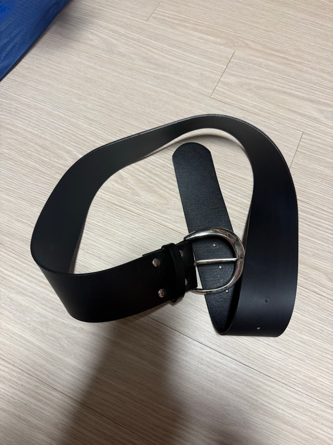 루즈슬립오버 블랙 벨트 상품이미지2