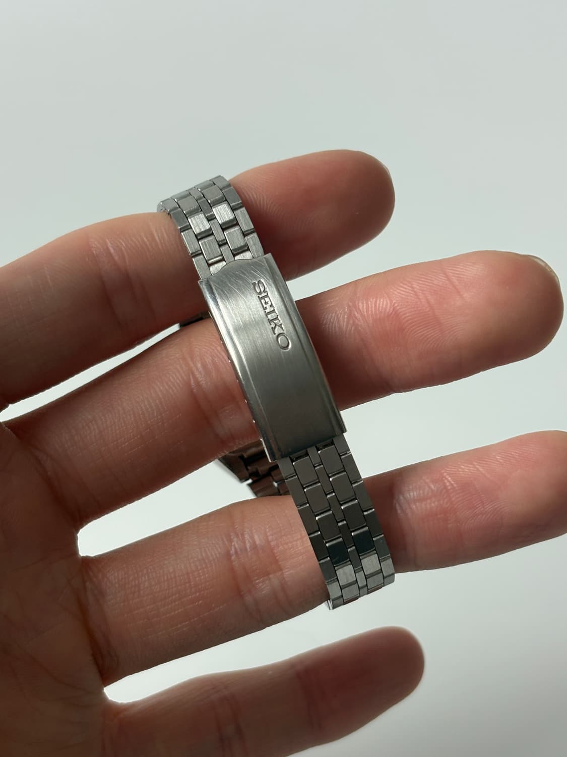 1980년대 빈티지시계 실버 스퀘어 디지털 쿼츠 여성 상품이미지9