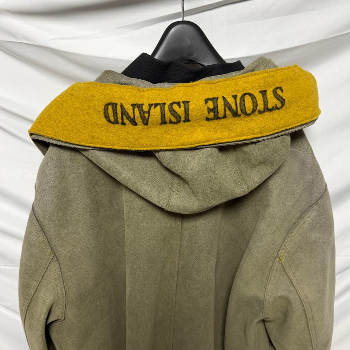 [S급/2XL] 스톤아일랜드 멘메이드 스웨이드 코트자켓 상품이미지7