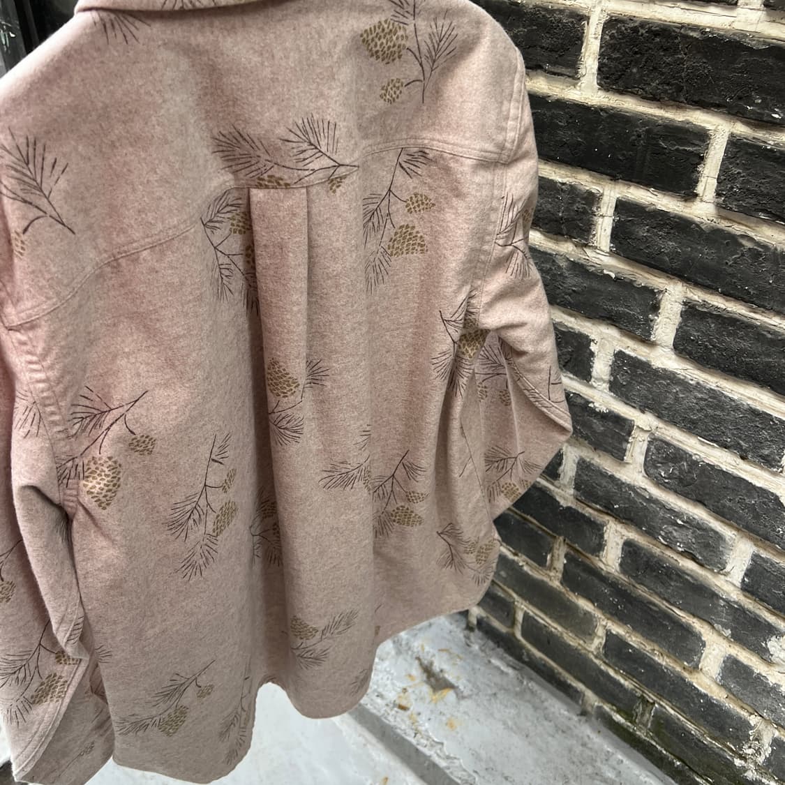 엘엘빈 솔방울 플란넬 셔츠 상품이미지5