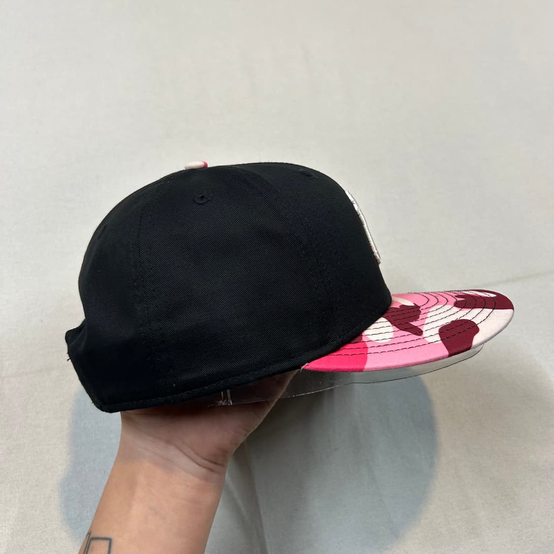 뉴에라 NY 뉴욕양키스 핑크 카모 볼캡 베이프맛 상품이미지5