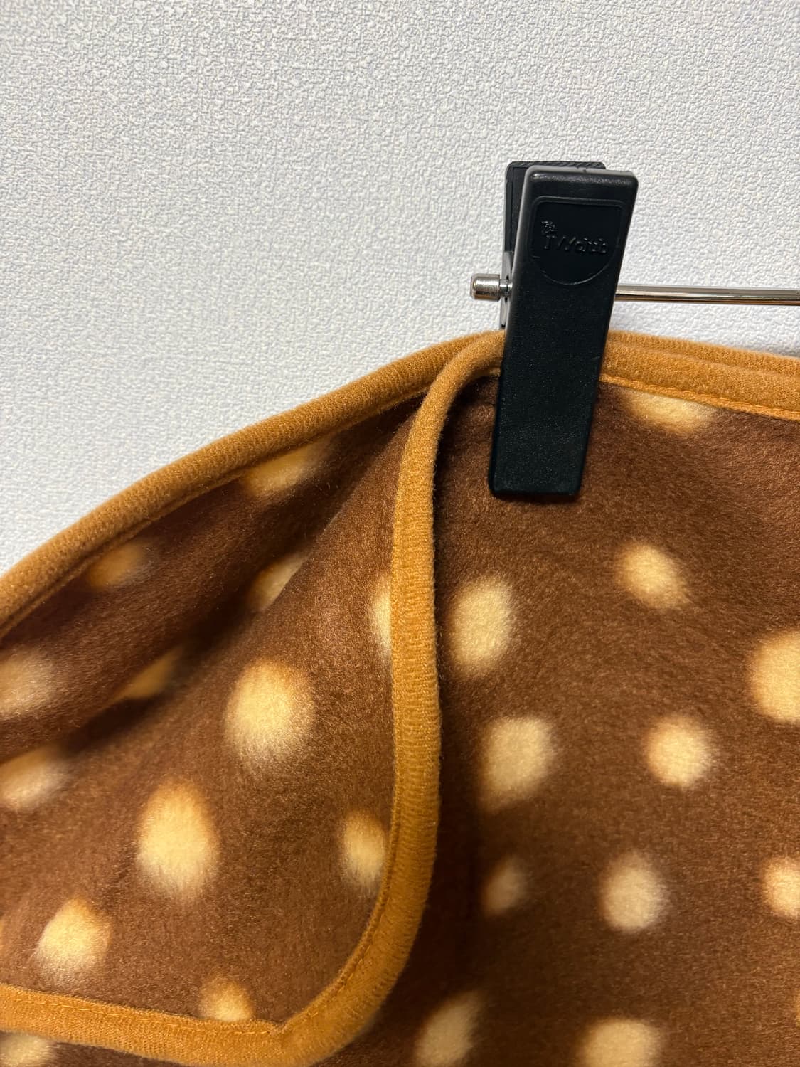 브라운 도트 후리스 담요 리락쿠마 키티 일본 빈티지 모리걸 상품이미지3