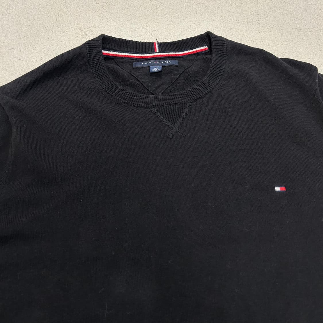 Tommy Hilfiger black knit 상품이미지5