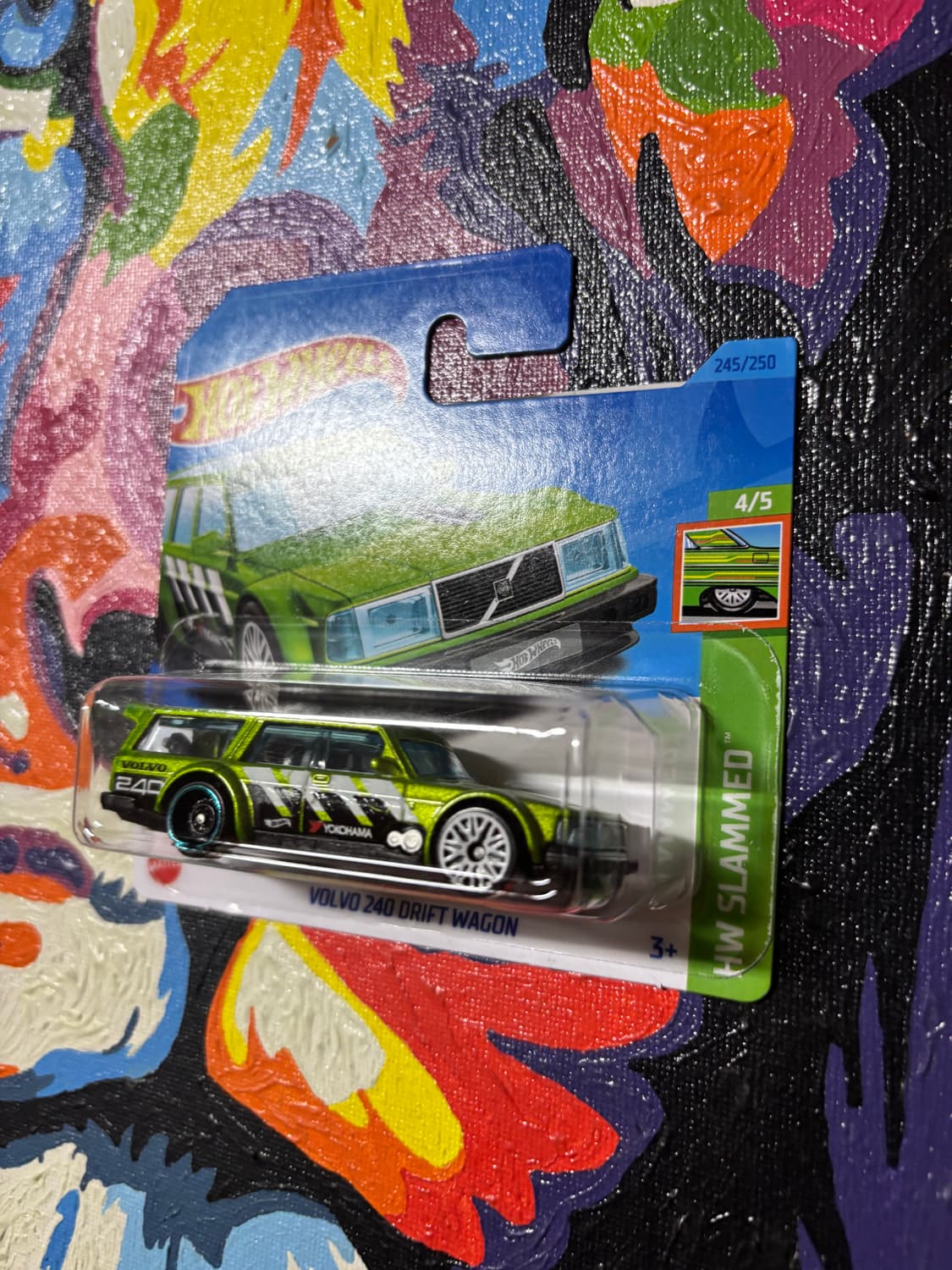 미개봉) 볼보 드리프트 웨건 다이캐스트 핫휠 인테리어 소품 상품이미지2