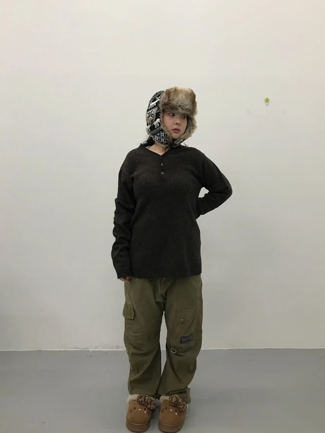 MK KLEIN+ HOMME Henley Knit 상품이미지2