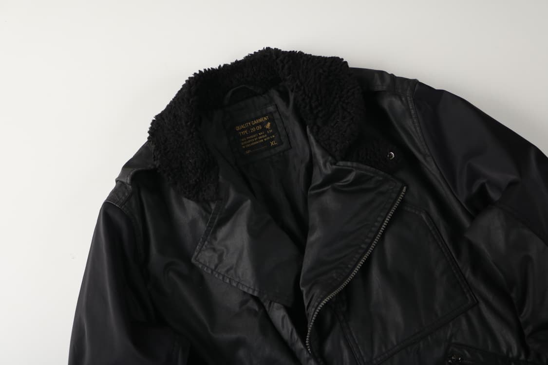 [XL] 키미노리 모리시타 x 유니클로 바이커 봄버 자켓 상품이미지2