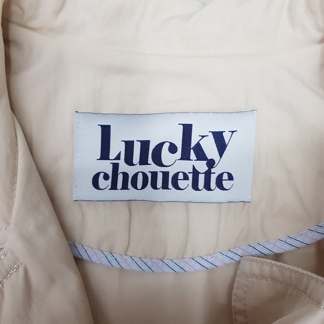 럭키슈에뜨 셔링 웨이스트 버튼 원피스 겸 롱 자켓 36사이즈 상품이미지7