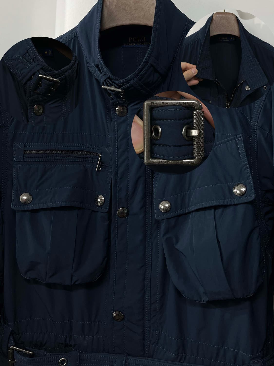 폴로 랄프로렌 모토사이클 유틸리티 벨티드 바이커 자켓 상품이미지6