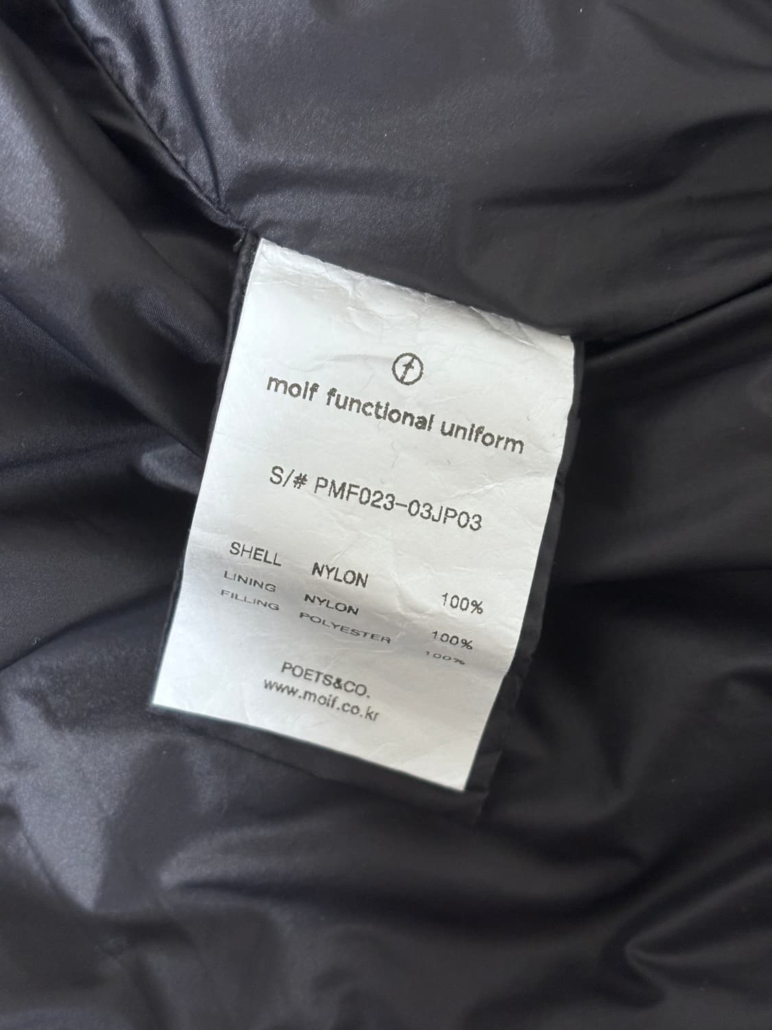 모이프 더블집 파카 스톤 2사이즈 상품이미지4