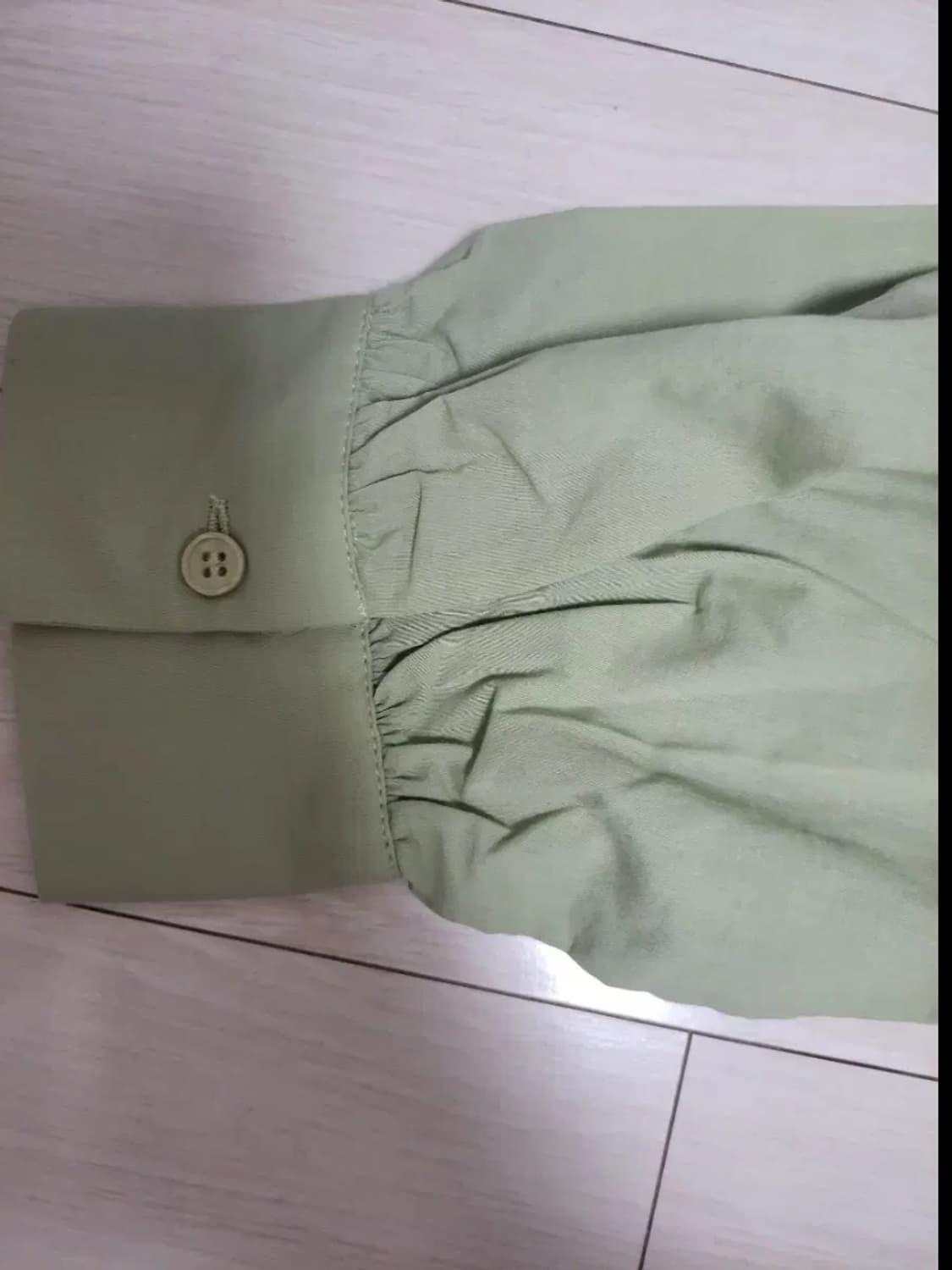 급처새상품!SOUP숲 팔셔링 우아한셔츠블라우스 레니본st오브제st샤틴st 상품이미지7