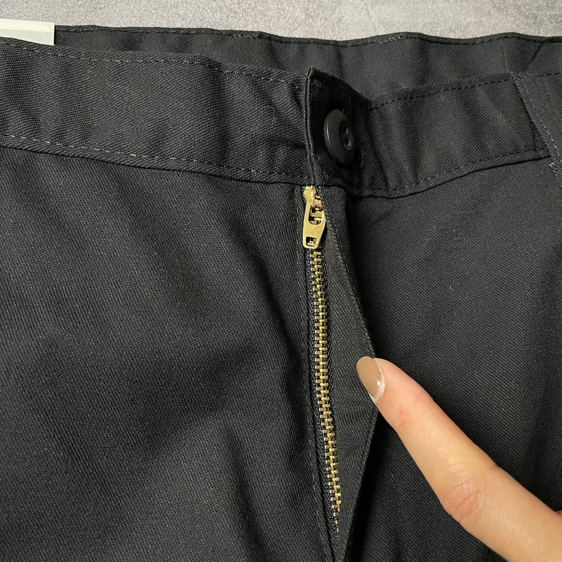 DICKIES 디키즈 데드스탁 블랙 코튼 워크 하프팬츠 A00926 상품이미지3