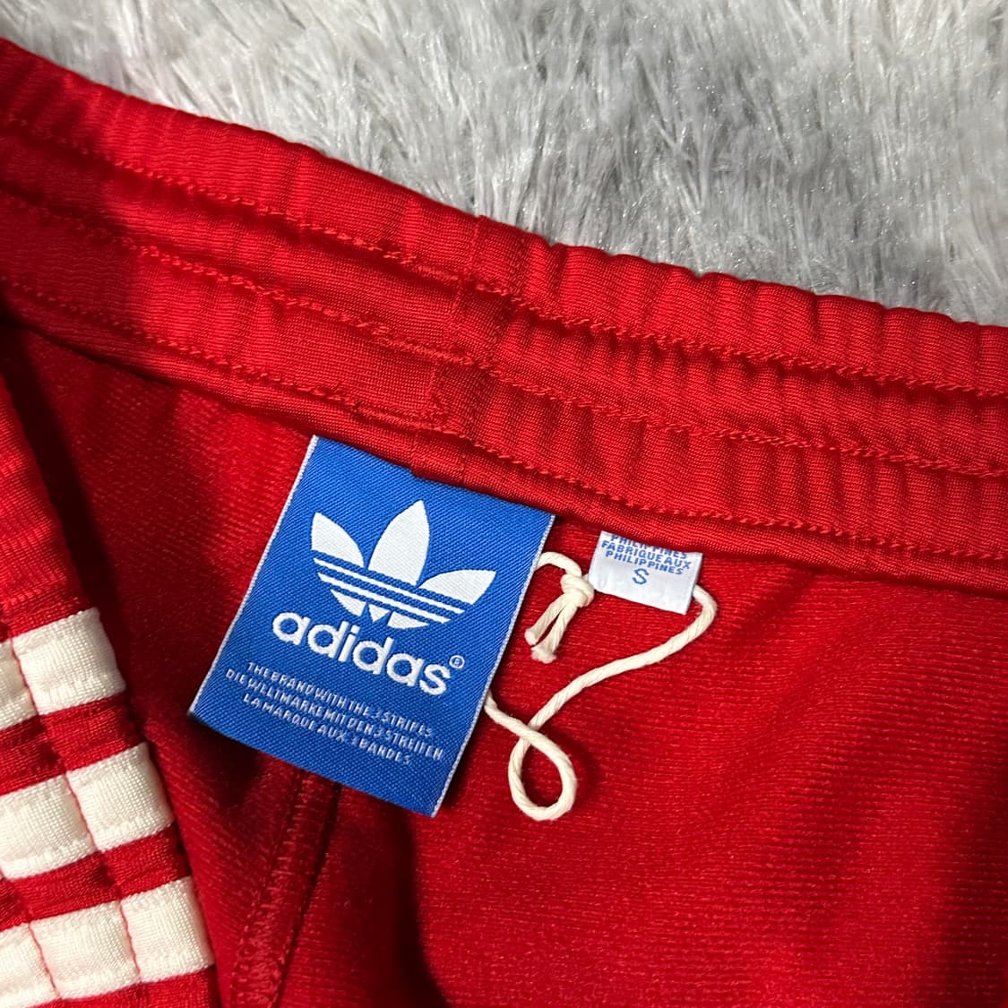 아디다스 파이어버드 레드 트랙팬츠 해외판 상품이미지3