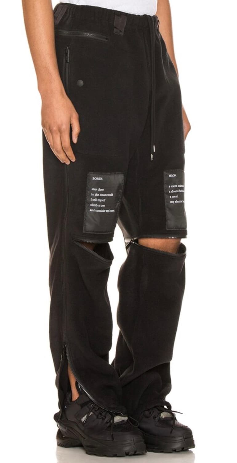 솔로이스트 Soloist 19AW poem patch pants 상품이미지3