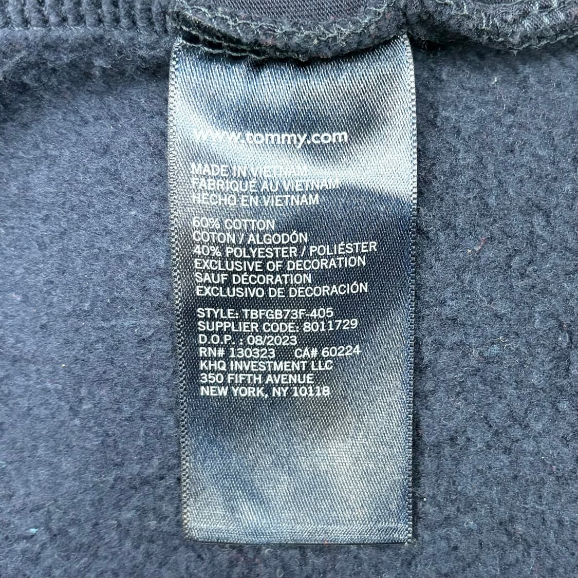 Tommy Hilfiger 타미힐피거 컬러블록 후드집업  상품이미지5