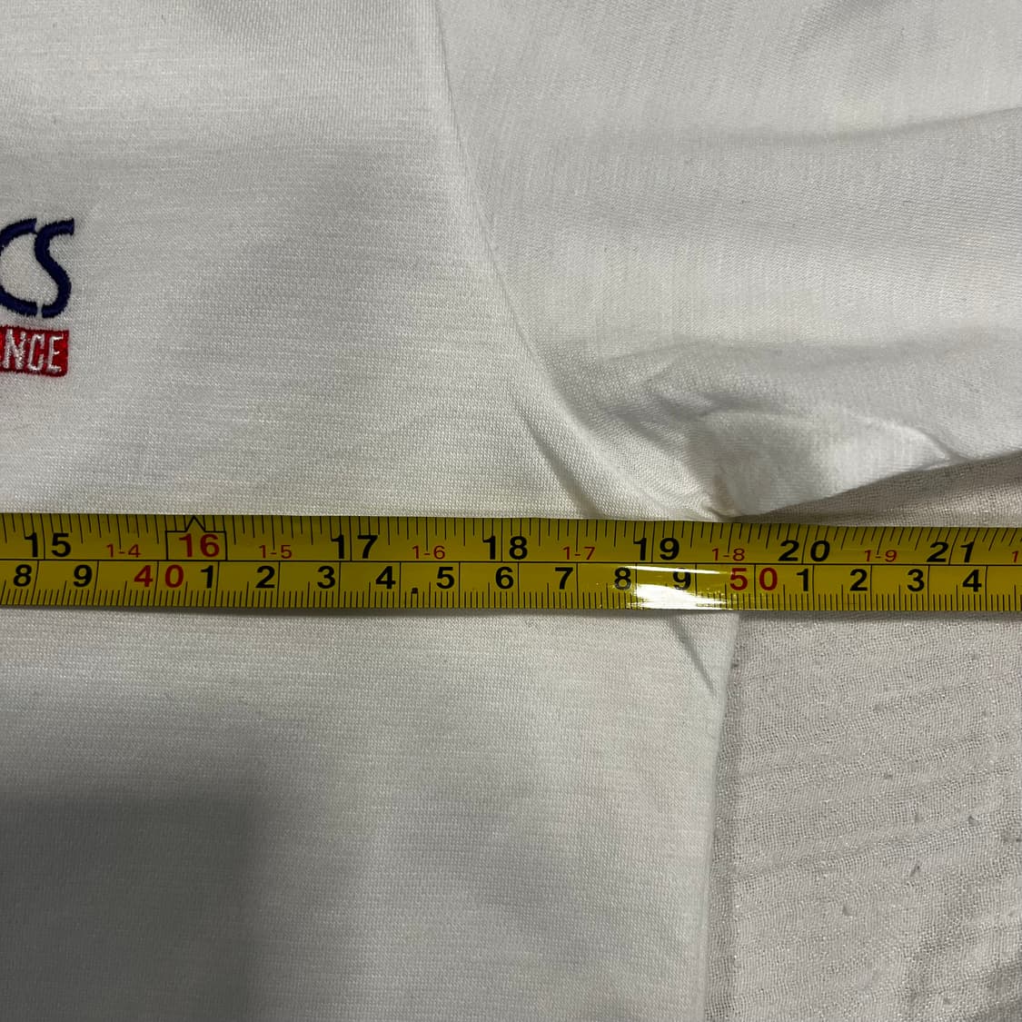 ASICS 아식스 빈티지 로고 반팔 티셔츠 화이트 / 사이즈 90 상품이미지6