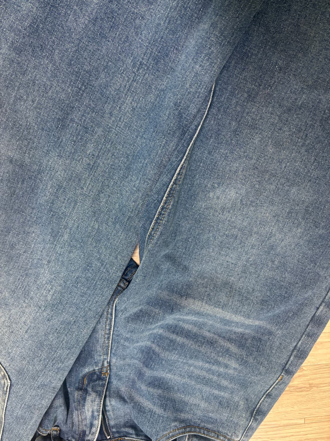 남자 와이드팬츠 중청 데님 상품이미지5