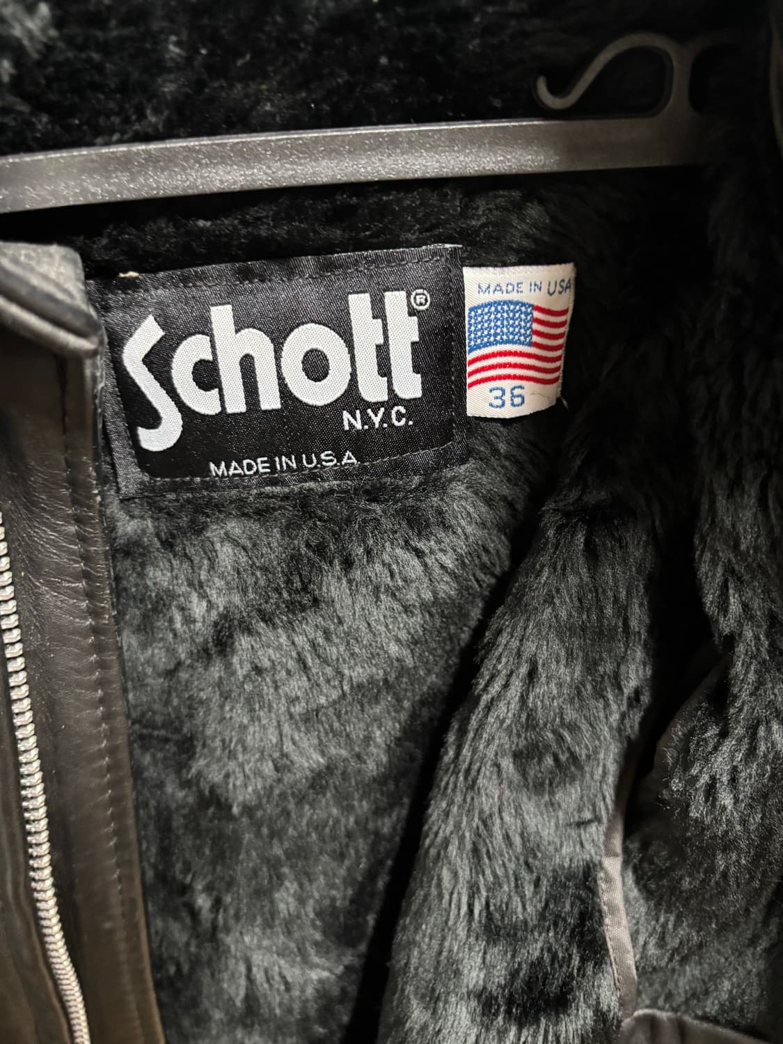 (36) 쇼트 싱글레더자켓 상품이미지3