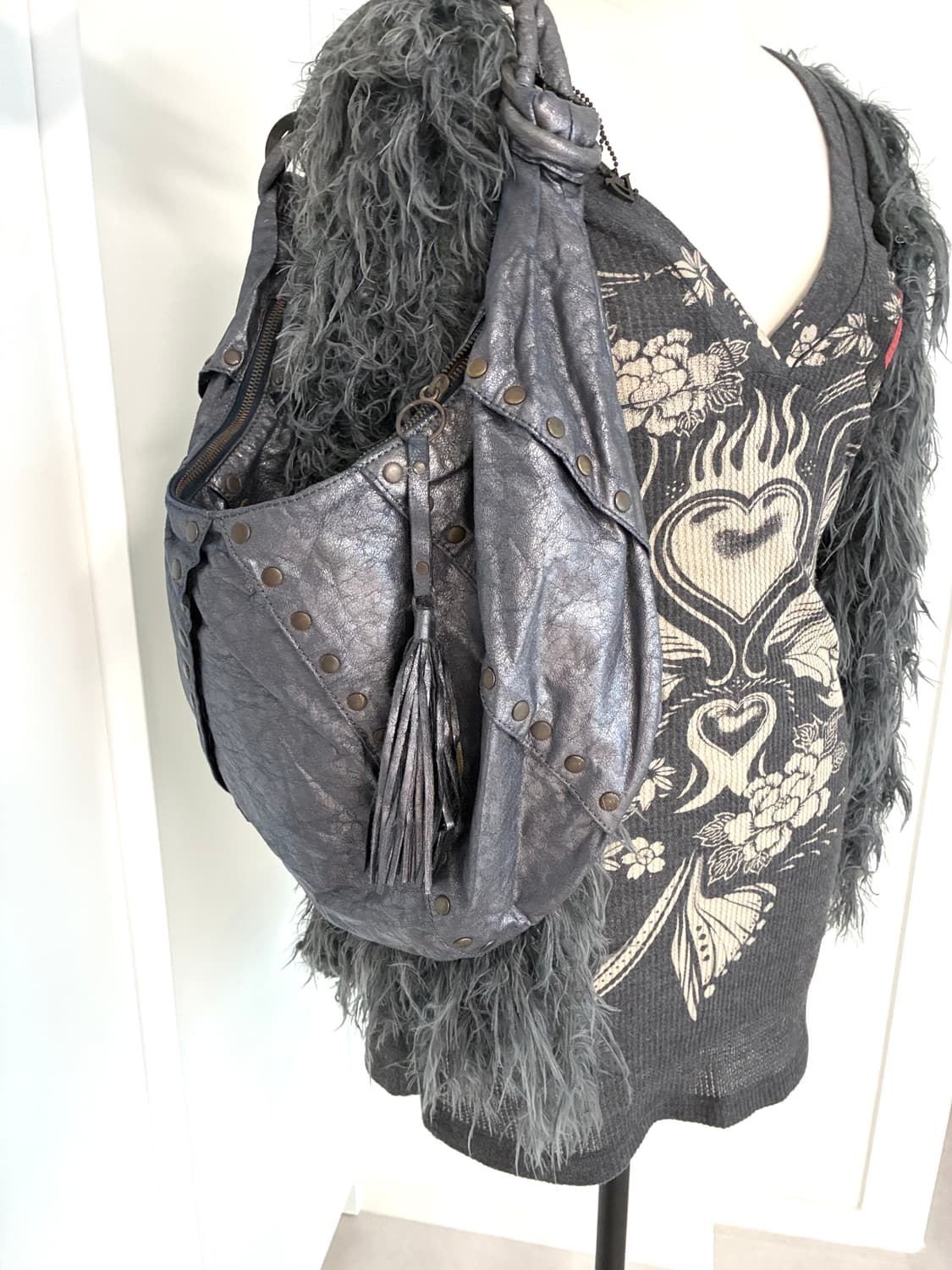 스터드 빅 숄더백 상품이미지6