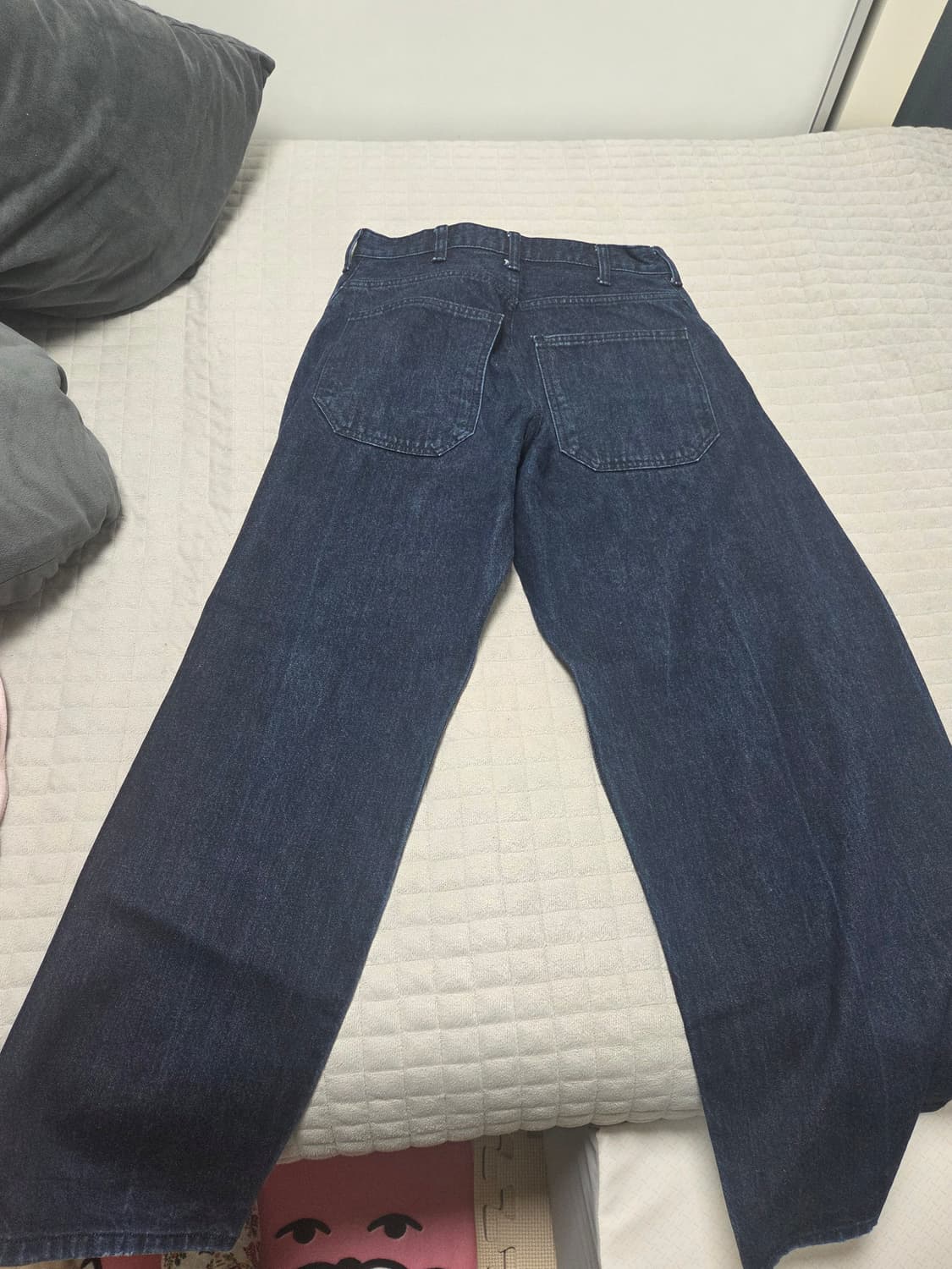 해칭룸 인디고 와이드 커브드 팬츠 상품이미지5