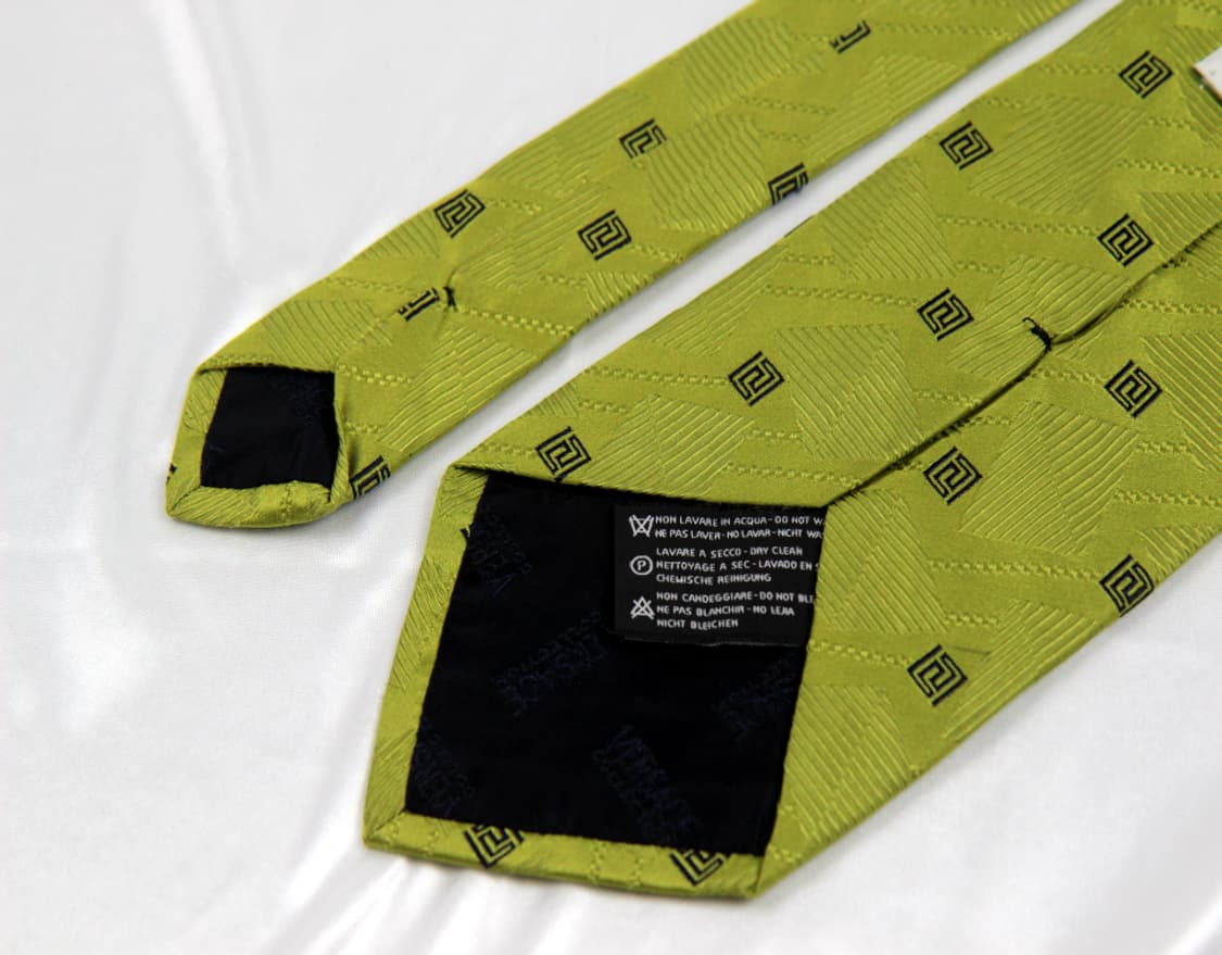 베르사체 8.6cm A등급 남자 명품 넥타이 상품이미지4