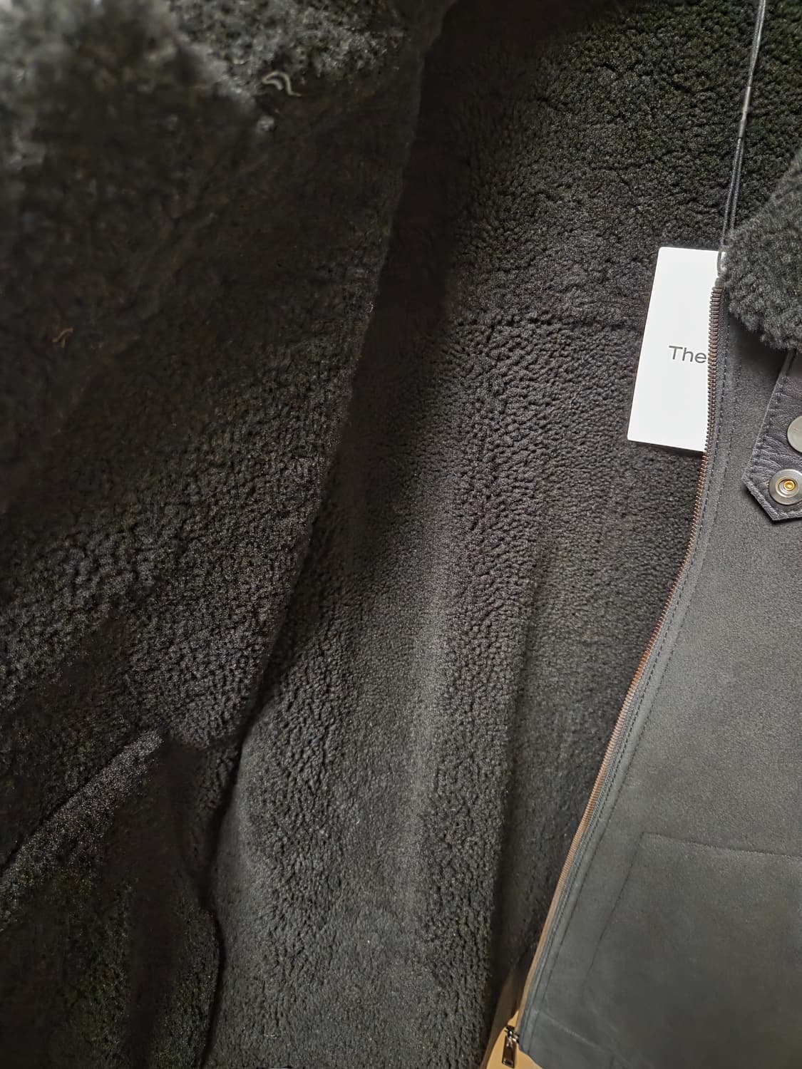 띠어리 Theory 양가죽 시어링 무스탕 상품이미지5