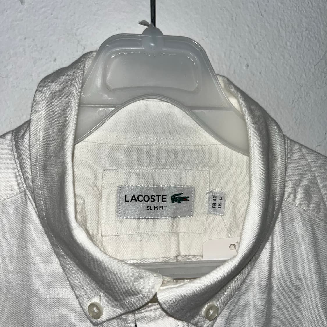 Lacoste White Shirt 상품이미지5