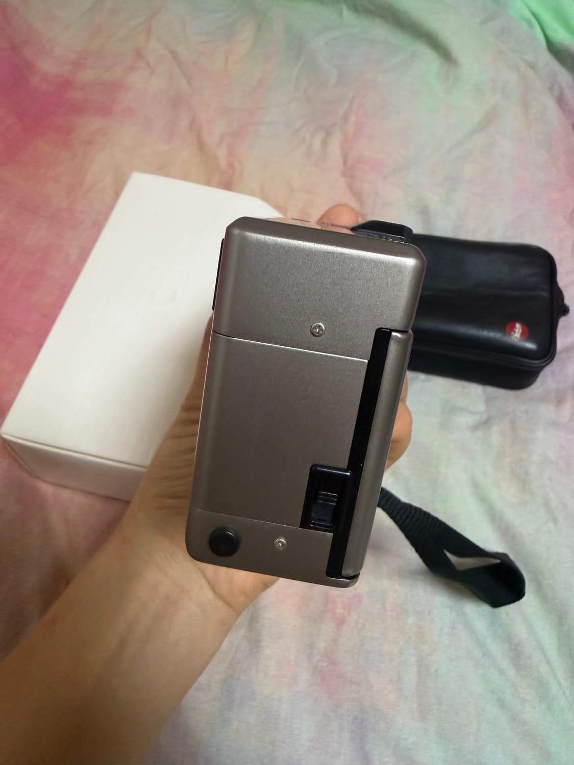 S급 라이카 미니룩스 필름카메라 박스, 파우치 포함 상품이미지3