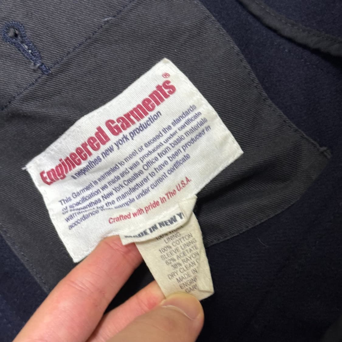 엔지니어드가먼츠 울 베드포드 m 상품이미지7