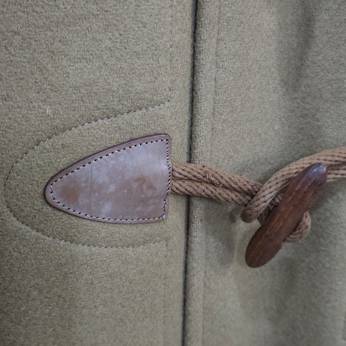 70-80s VAN JAC 빈티지 후드 더플코트- 우먼M 상품이미지3