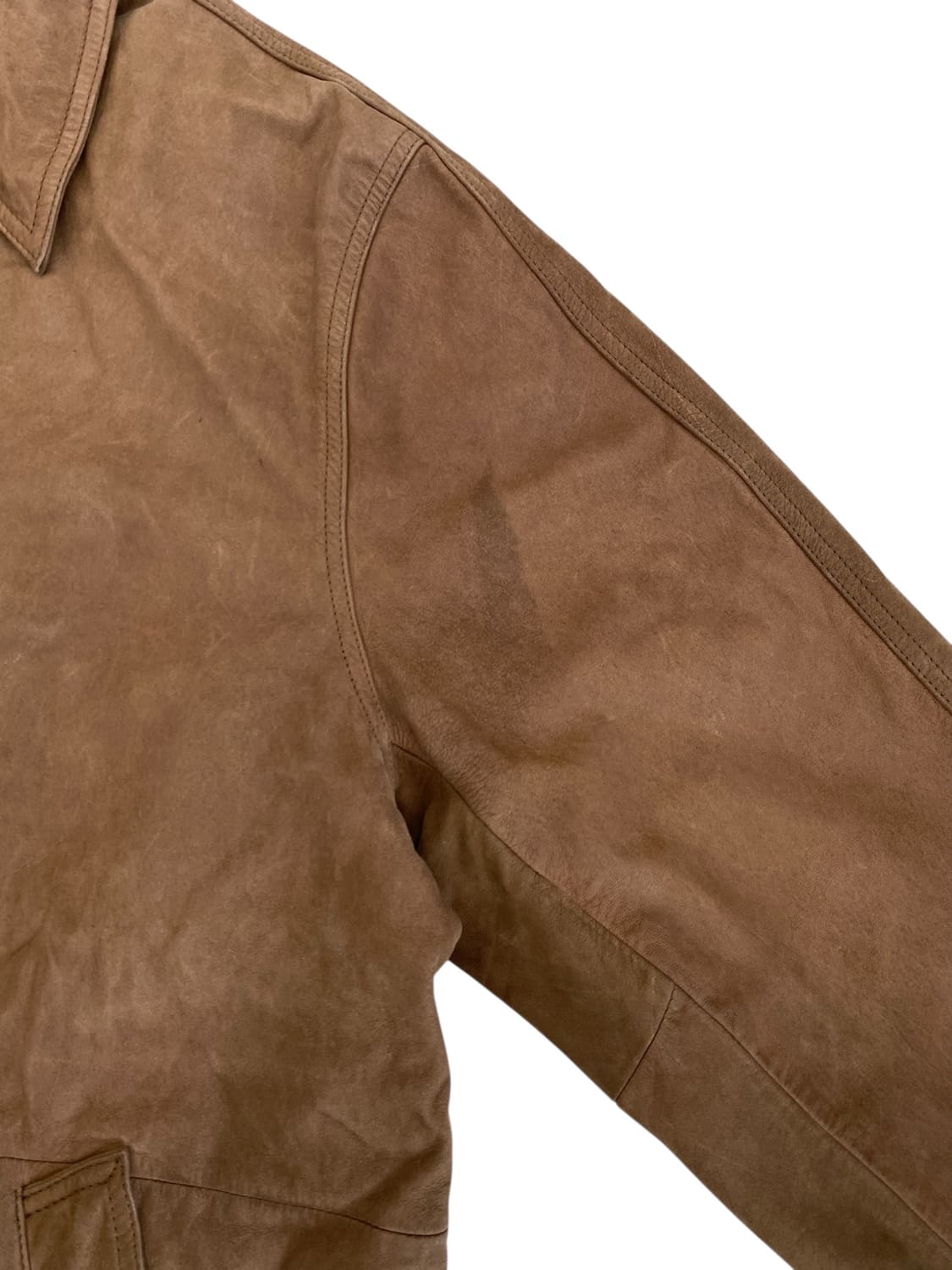 90's 쉐비뇽 나파 레더 롱 코트 상품이미지6