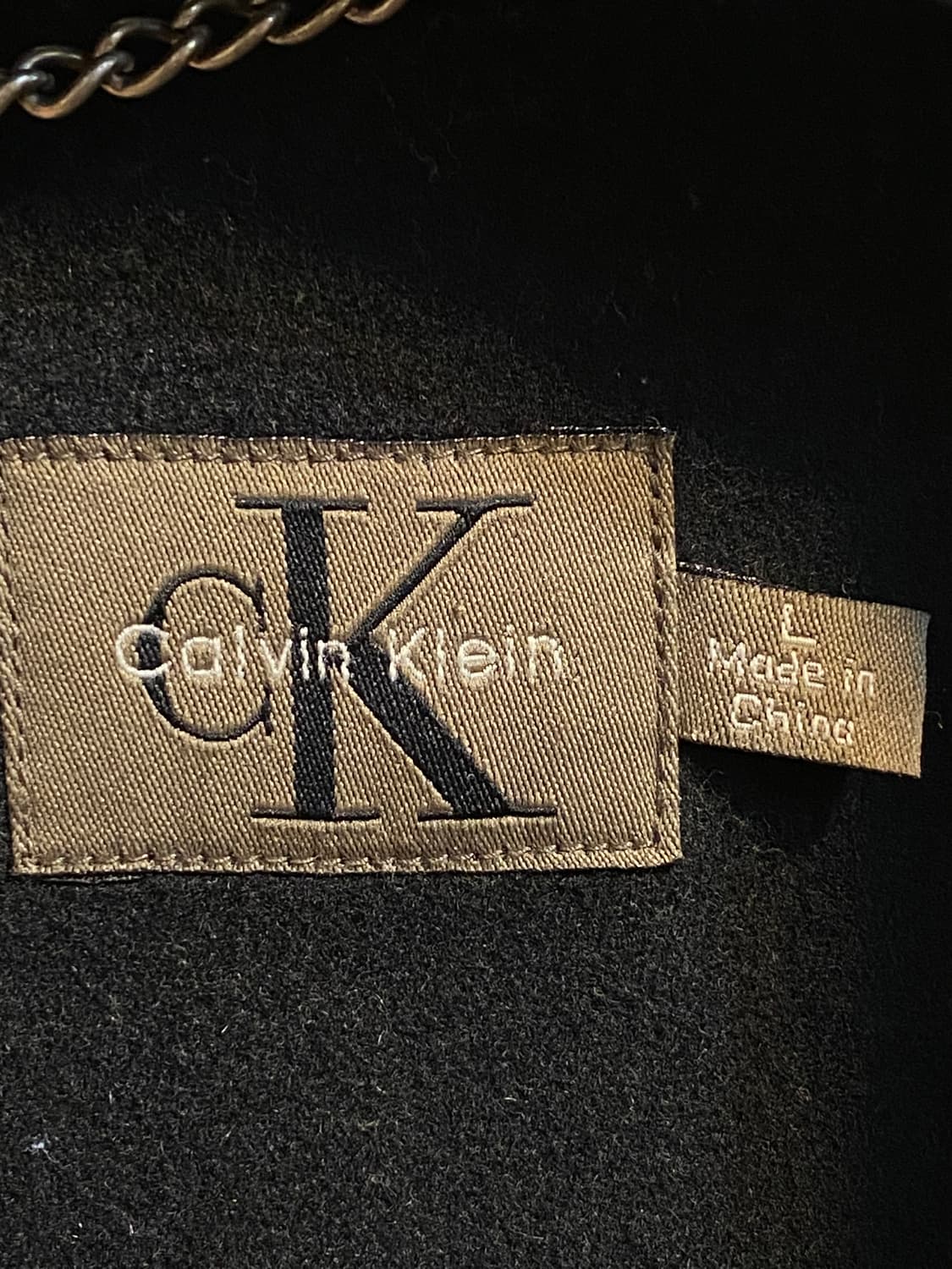 캘빈클라인 가죽 더블 자켓 상품이미지5