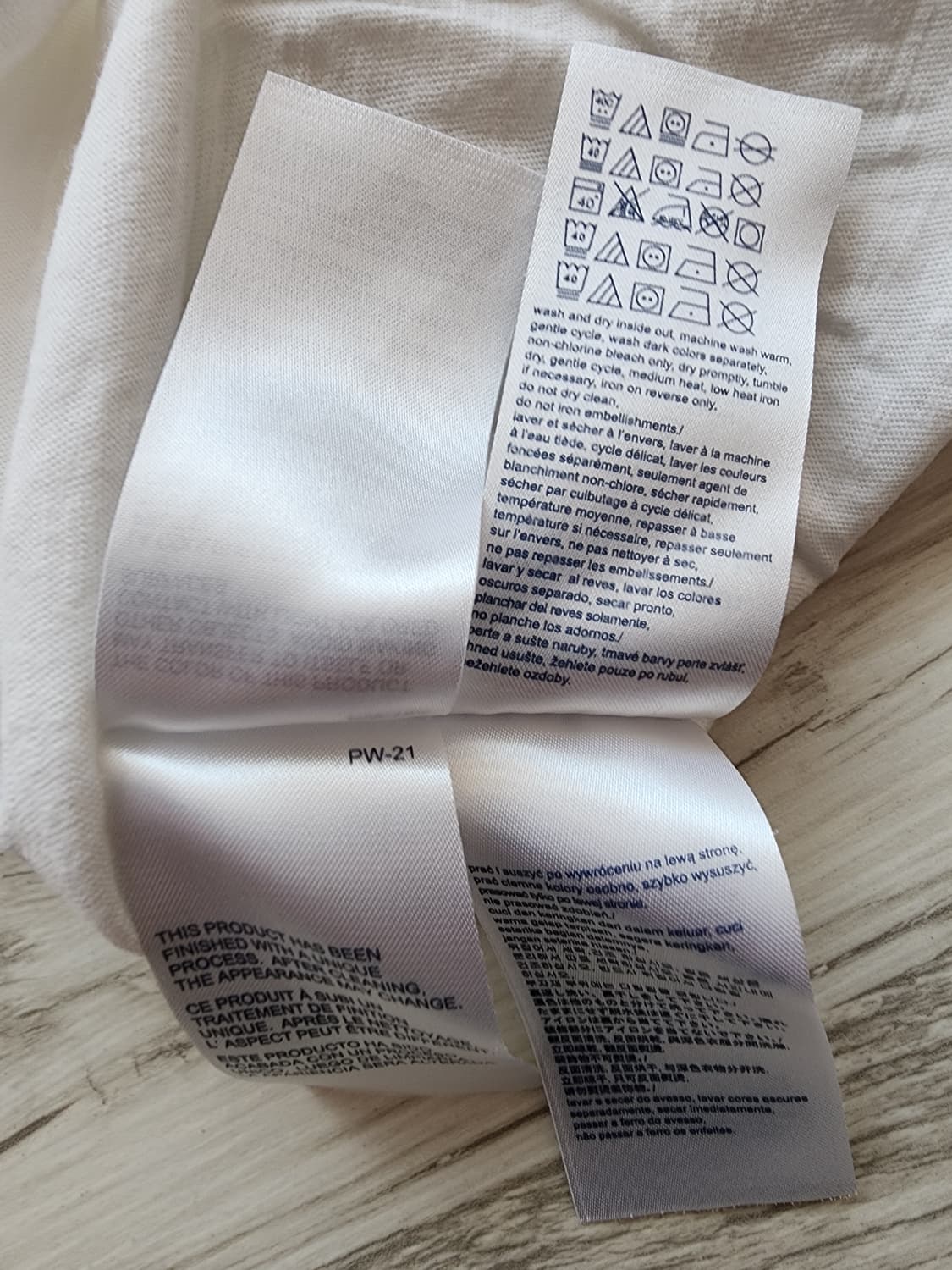 타미힐 피거 성조기 반팔 티셔츠 화이트 팜. XL(100~103)사이즈 상품이미지6