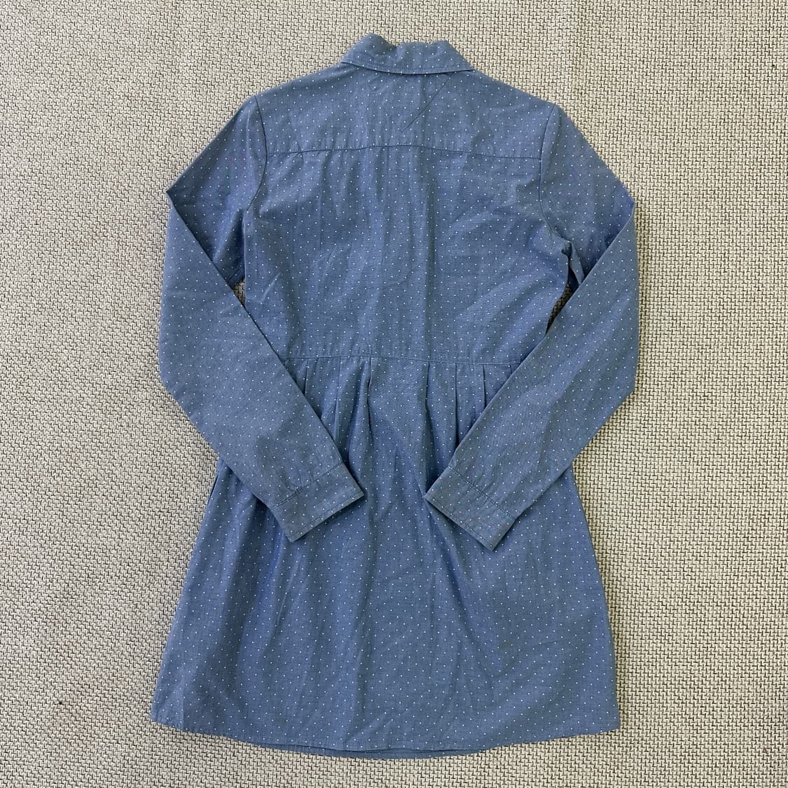 S 타미힐피거 데님 셔츠 원피스 0410D 상품이미지5