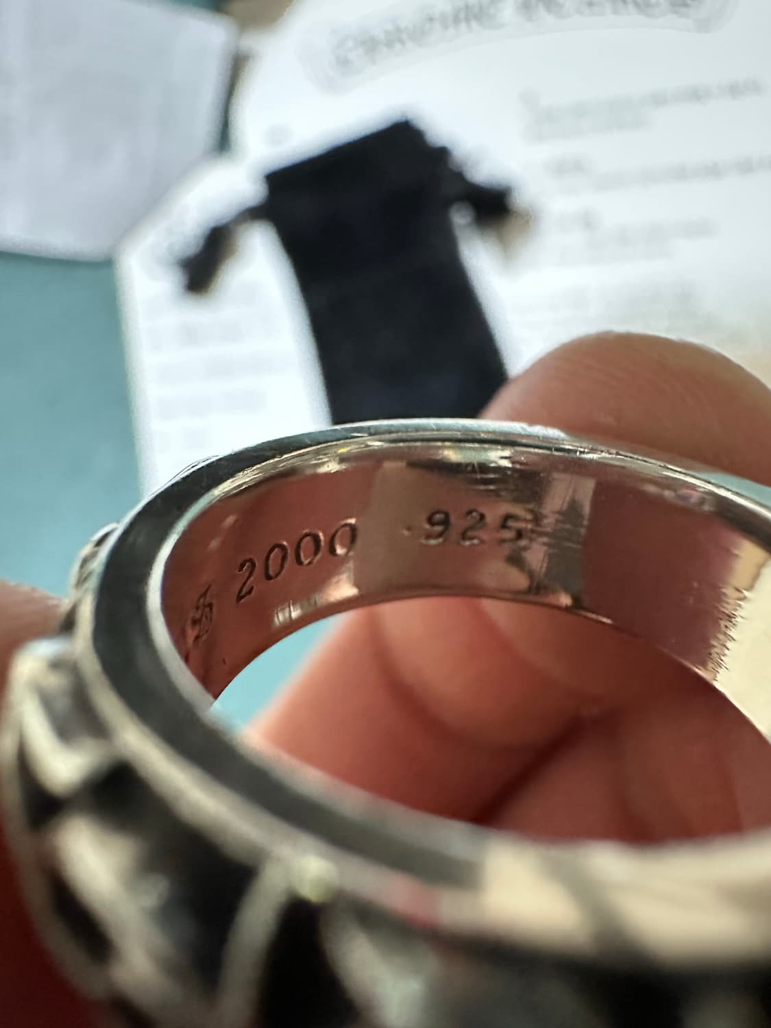 크롬하츠 이터니티바인밴드링 US7.5 상품이미지3