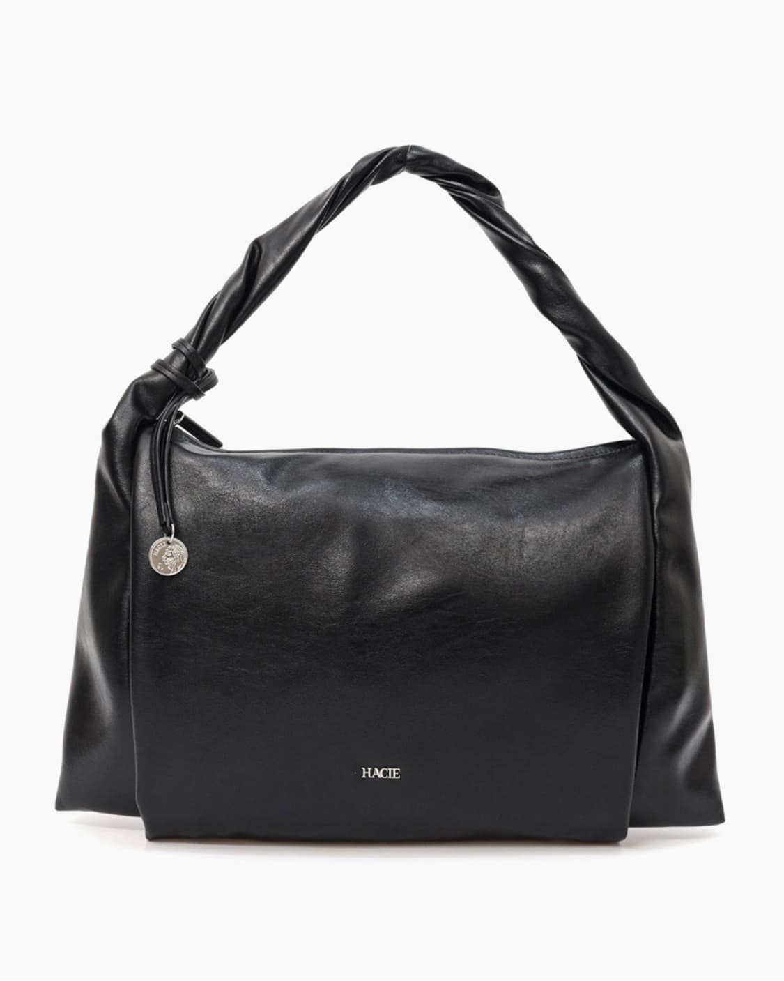 HACIE 하시에 트위스트 스트랩 레더 빅백 상품이미지1