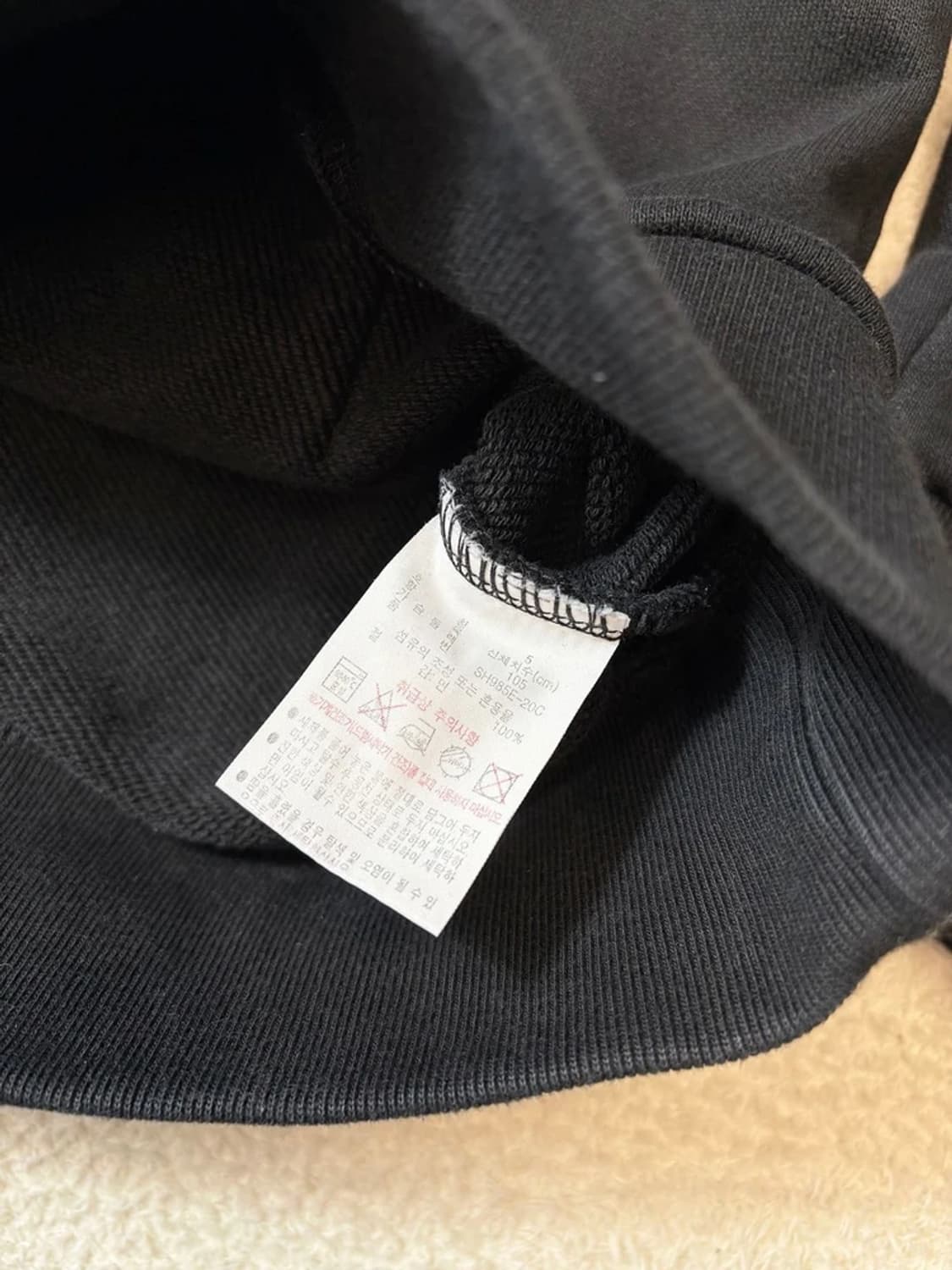 라코스테 헤비코튼 로고 오버 후드티 pn6179 상품이미지6