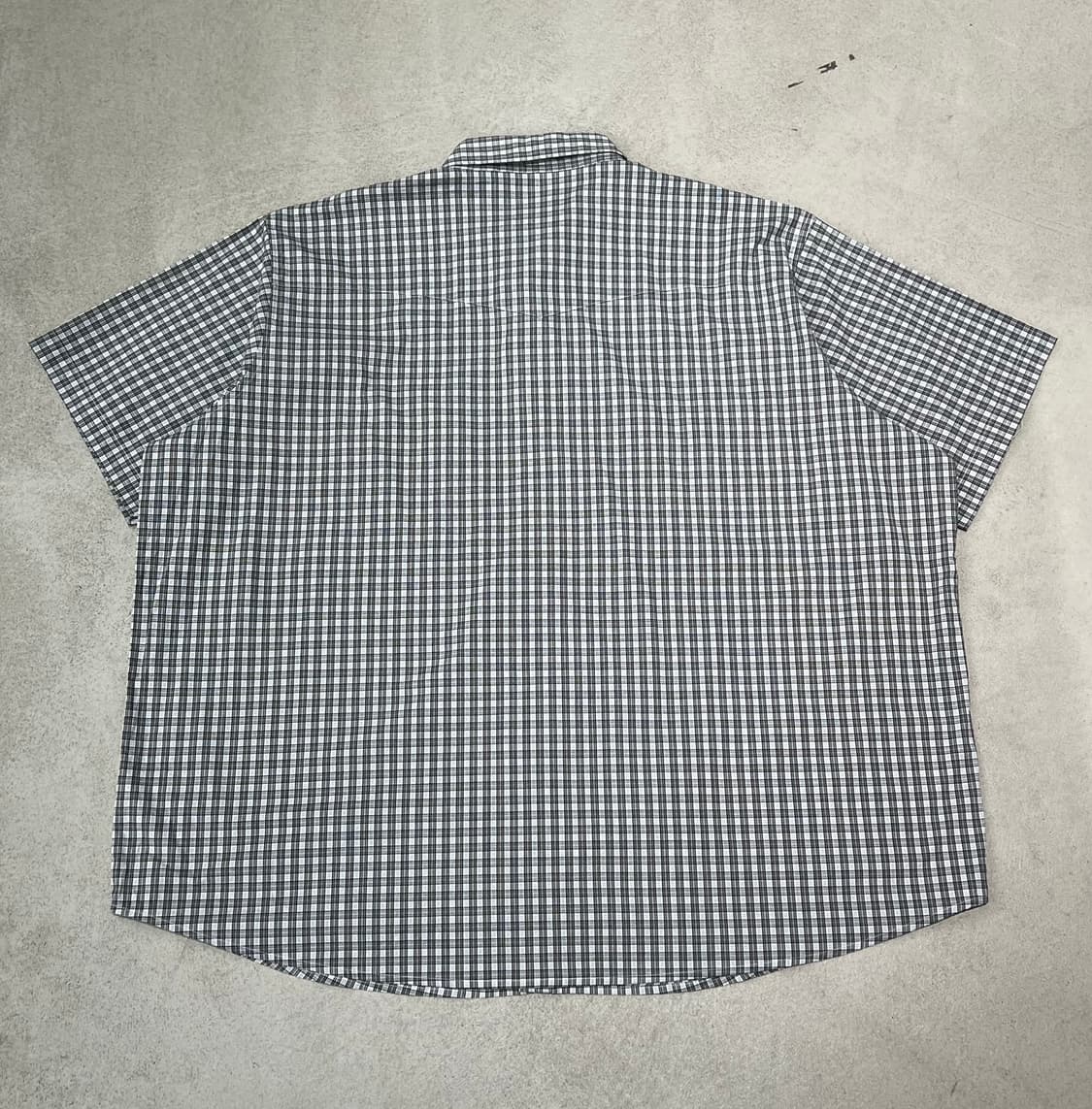 랭글러 체크 하프셔츠 s10518 상품이미지2