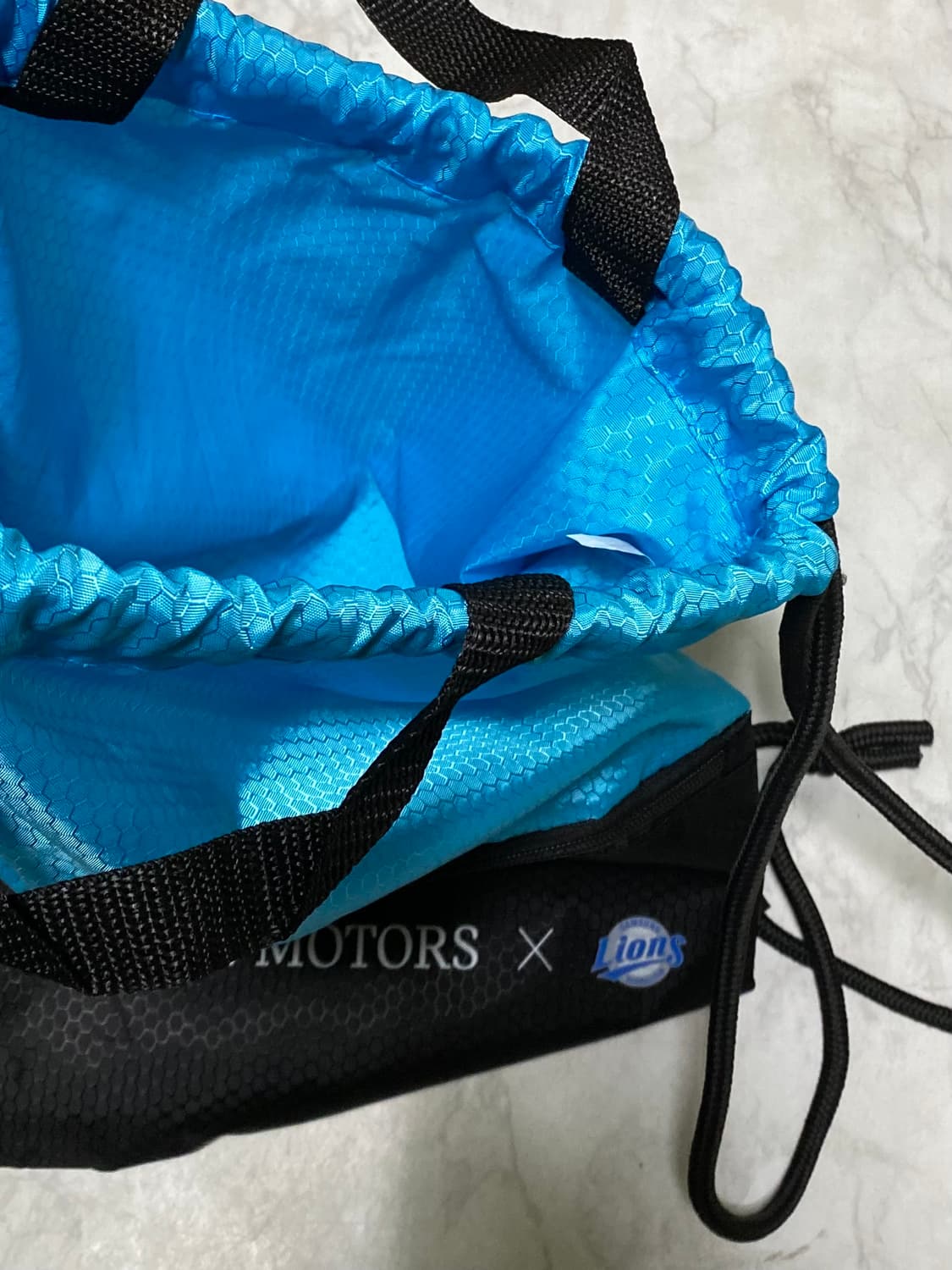 삼성라이온즈 코오롱모터스 스포츠백 짐색 상품이미지5