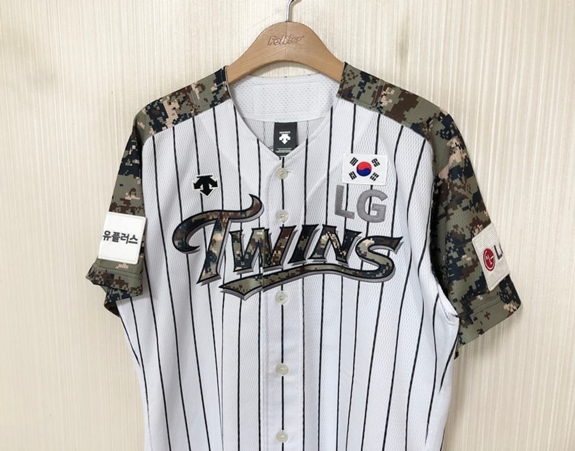 KBO 데상트 LG트윈스 어센틱 밀리터리유니폼 95 #55 채은성 상품이미지6