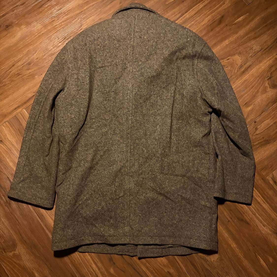 80s Kolon Manstar Layer Pocket Wool Coat 상품이미지3