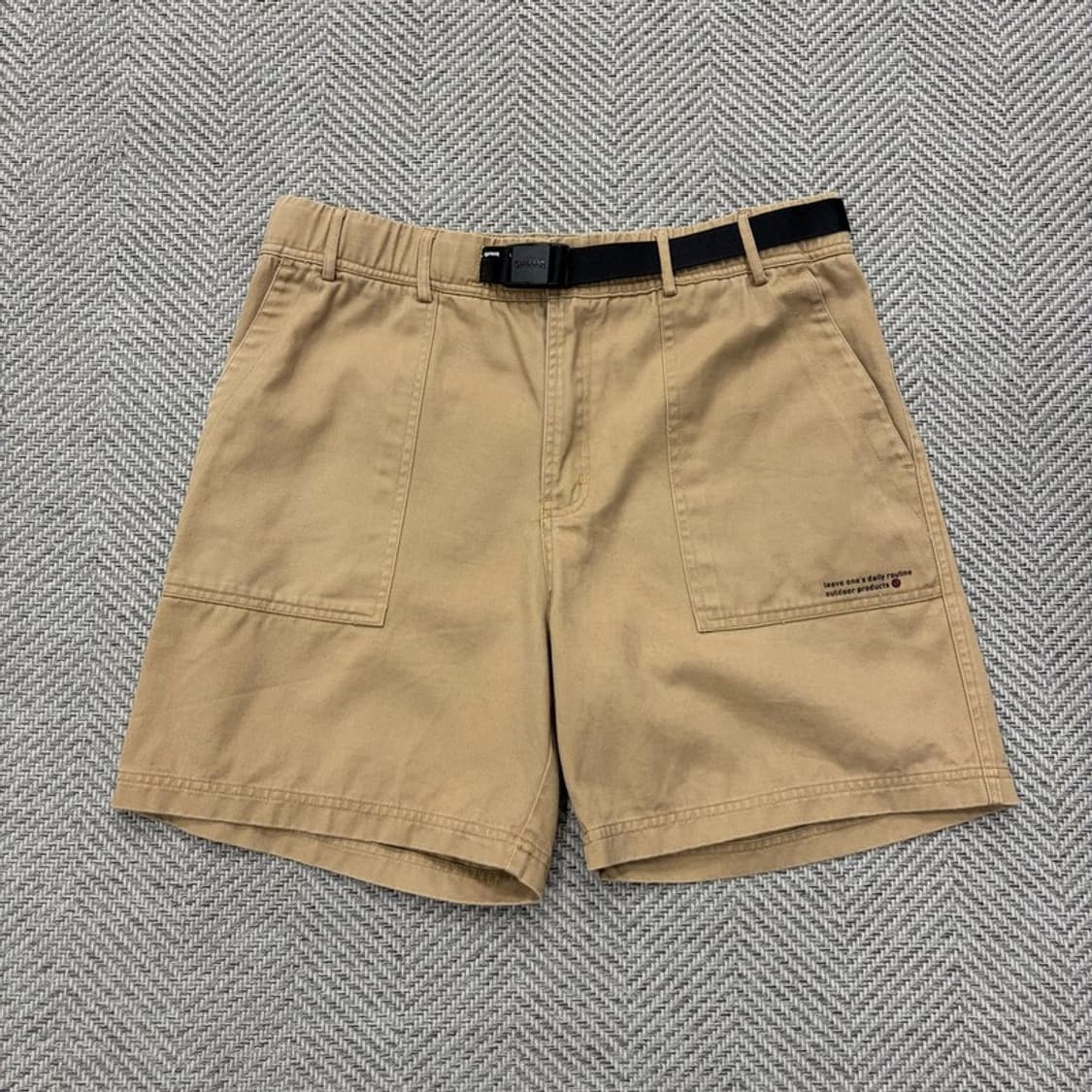 아웃도어 usa 벨티드 코튼 쇼츠 v2567 상품이미지1