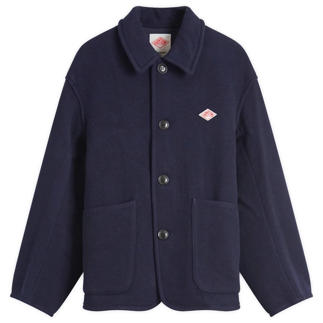 Danton 단톤 울 숏 코트 네이비 40 상품이미지1