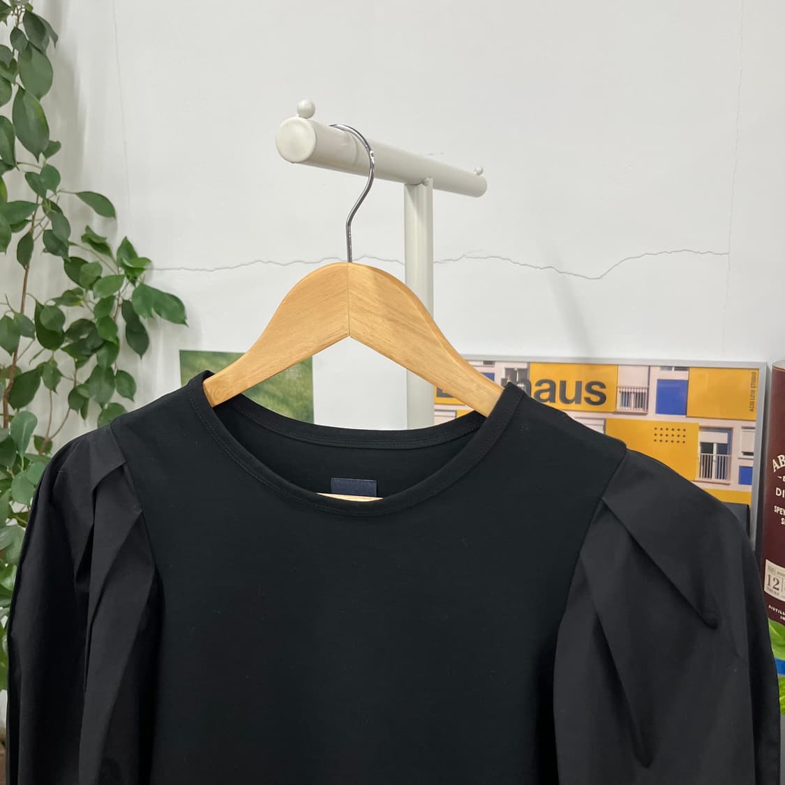 준지 우먼 숄더 퍼프 셔츠 38 상품이미지2