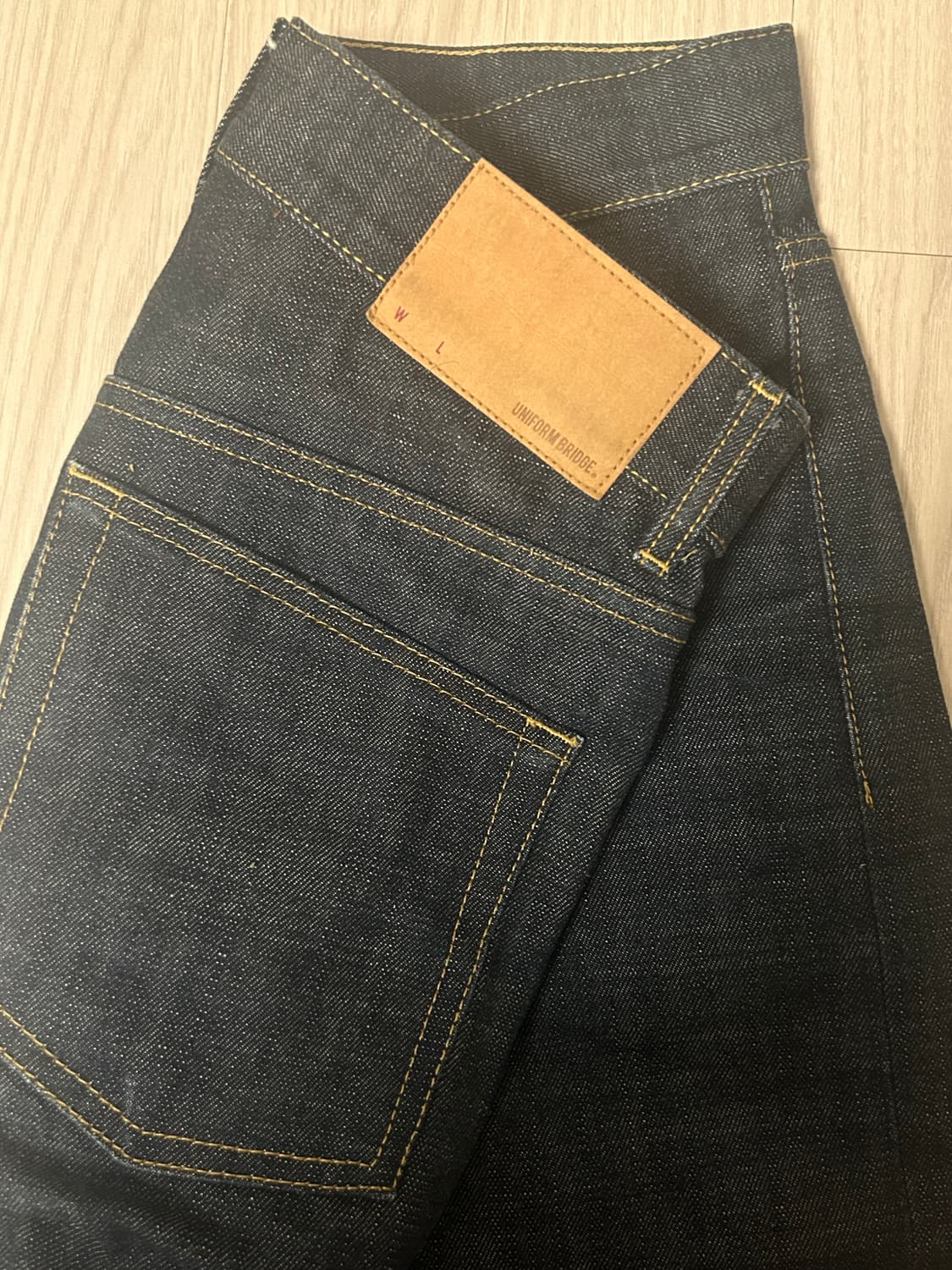 유니폼브릿지 셀비지 데님 s 상품이미지2