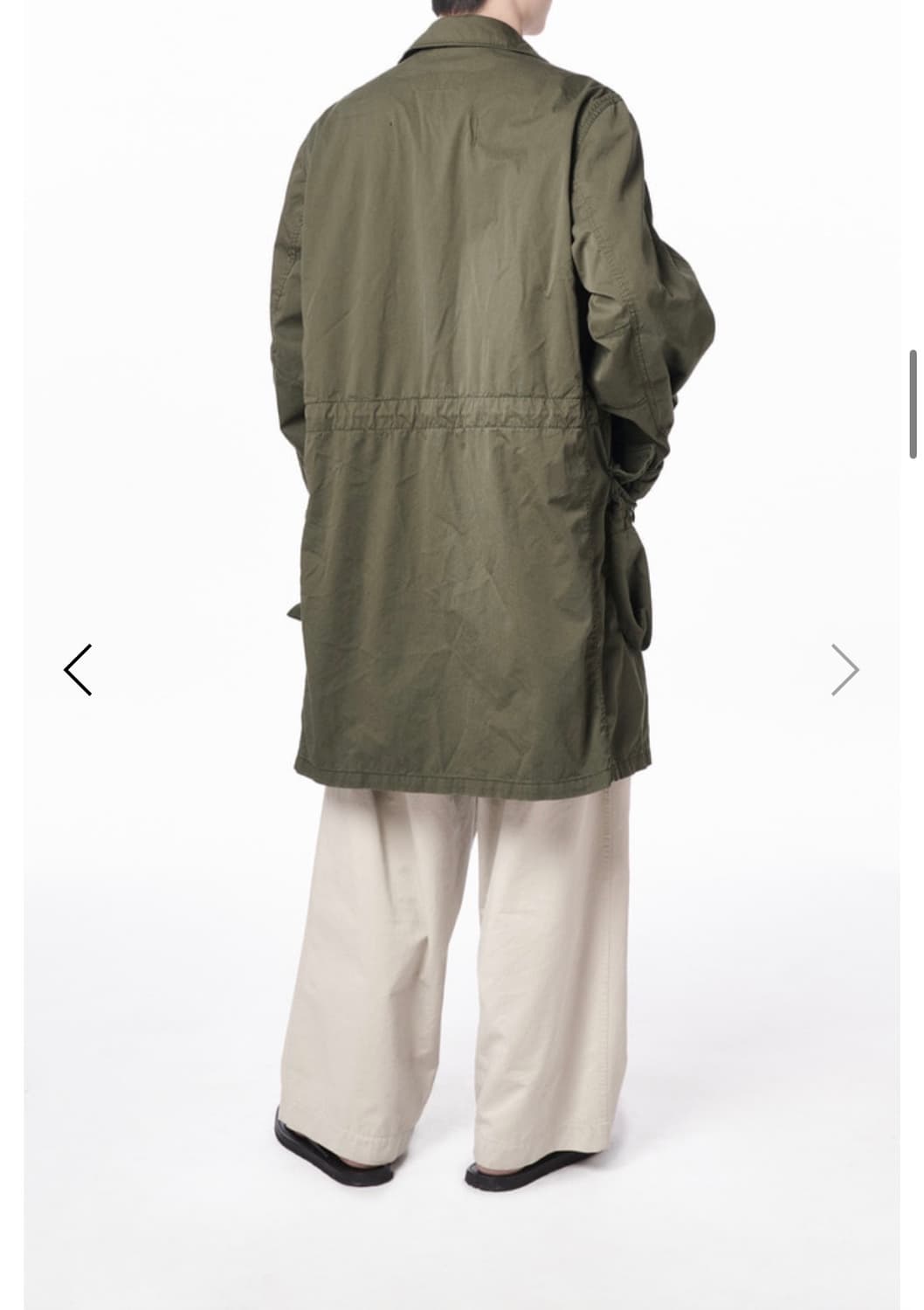 [M,2] 이얼즈어고 부쉬 파카 카키 피쉬테일 야상 M사이즈 판매합니다! 상품이미지3