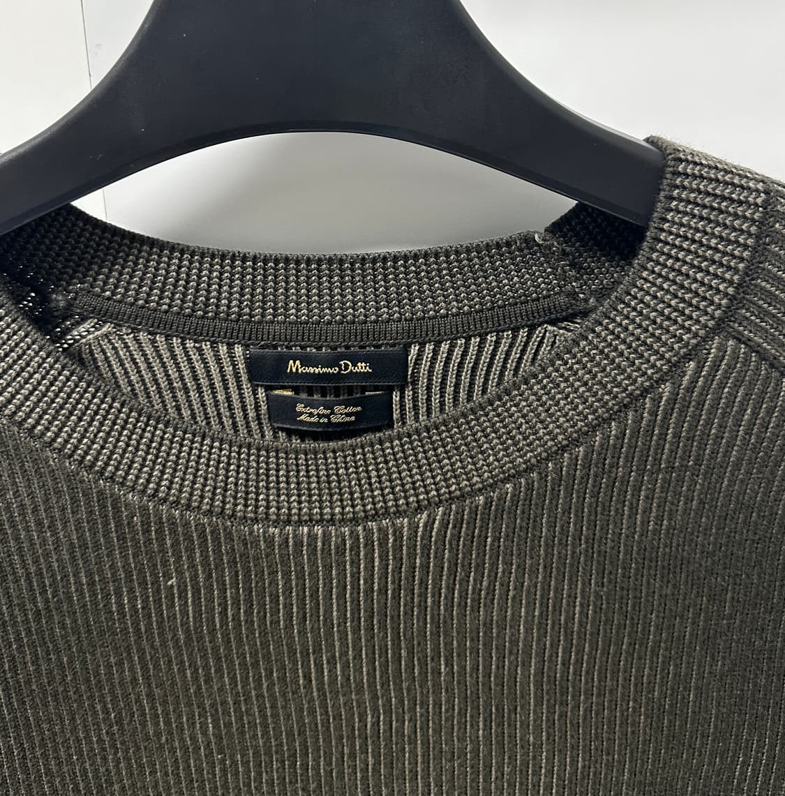 마시모두띠 남자 카키 L사이즈 니트 상품이미지3