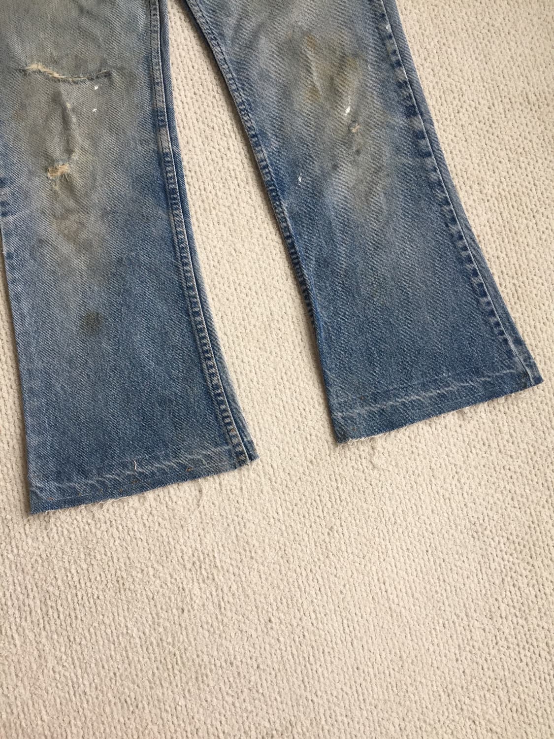 70‘s levis 리바이스 646 벨바텀 부츠컷 데님 상품이미지4